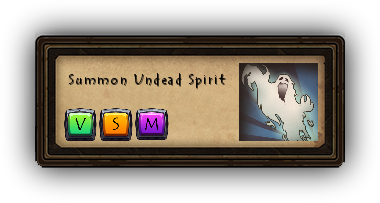 Summon Undead Spirit